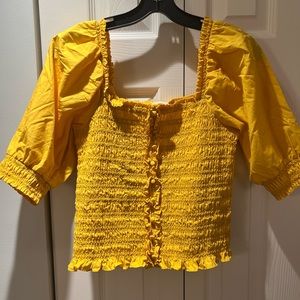 Sezane Mirtha Blouse, Yellow